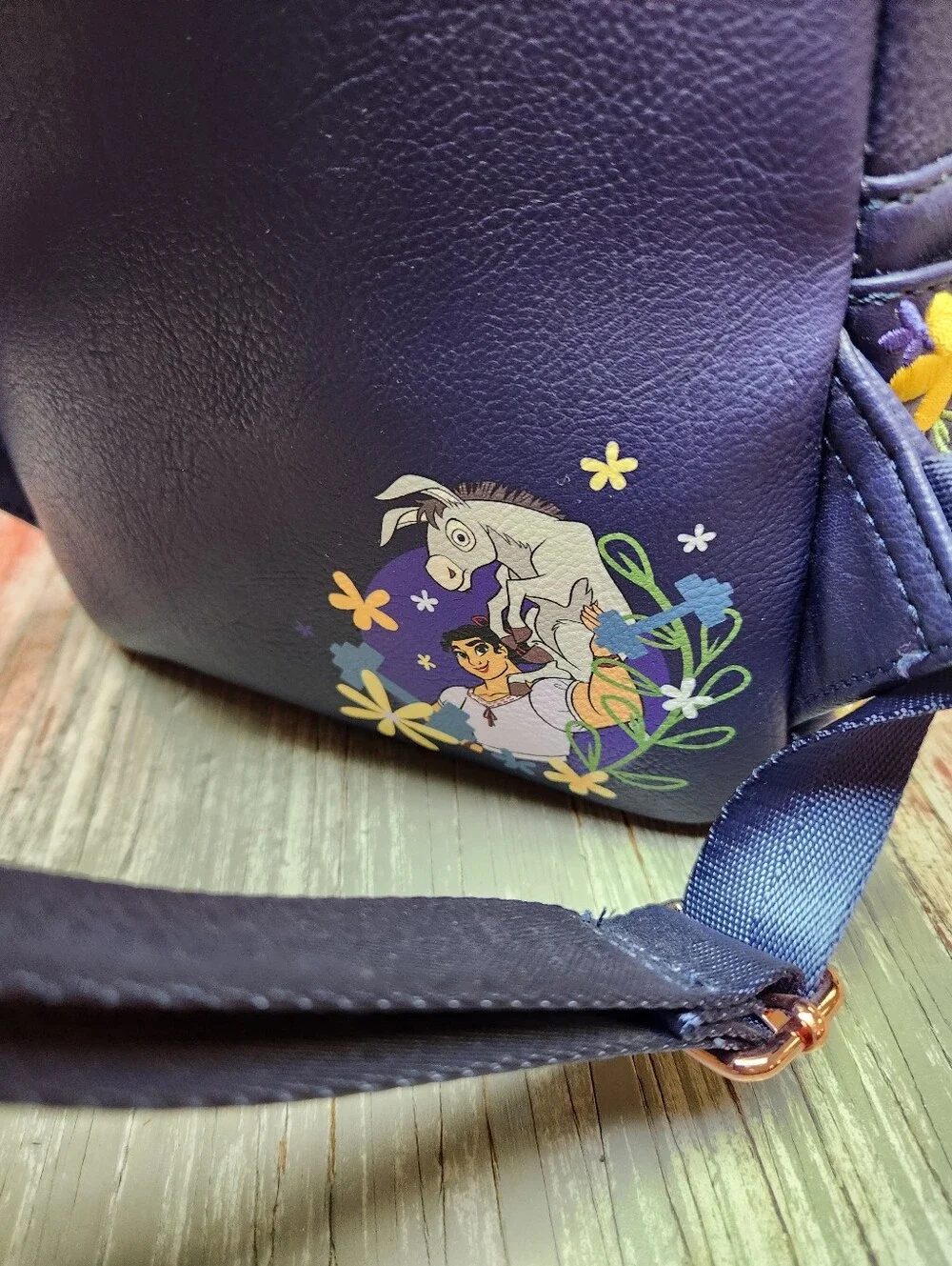 Disney Parks Loungefly Encanto Luisa mini backpack bag Strong is Fabulous NWT